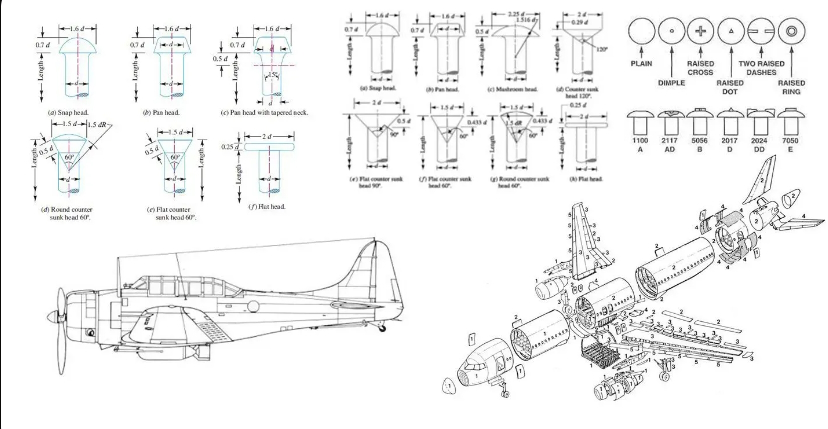 rivet drawings and specs